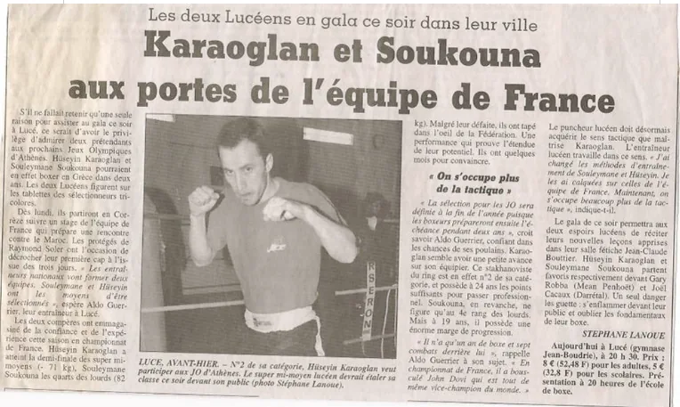 Coupure de presse&nbsp;: Karaoglan et Soukouna aux portes de l'équipe de France